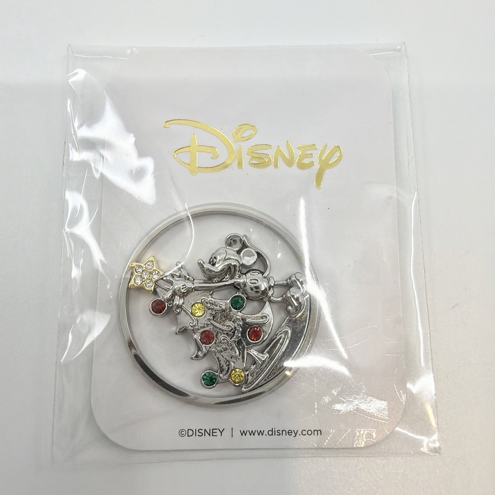 Origami Owl Disney Mickey Mouse Tree Trimming WN1064 Window Plate NEW SEALED